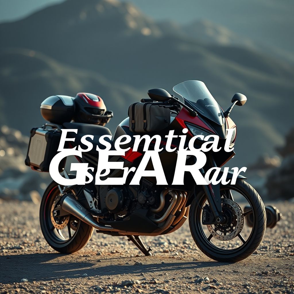 อุปกรณ์จำเป็นสำหรับทริปไกล CBR650R